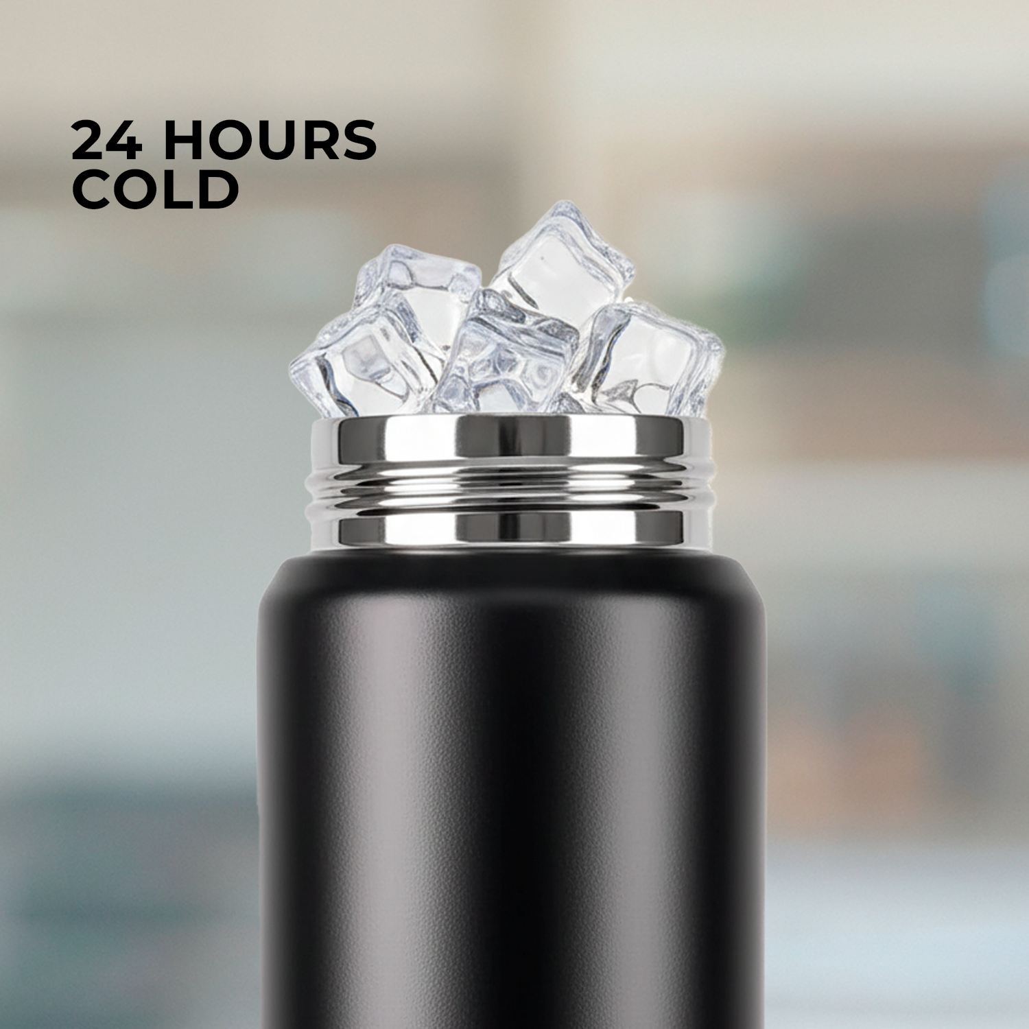 GRAZIE 18 Oz Stainless Steel Water Bottle - Image 4